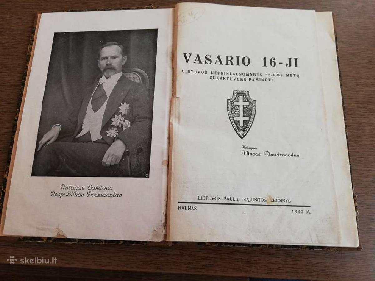 Vasario 16 oji.1933m