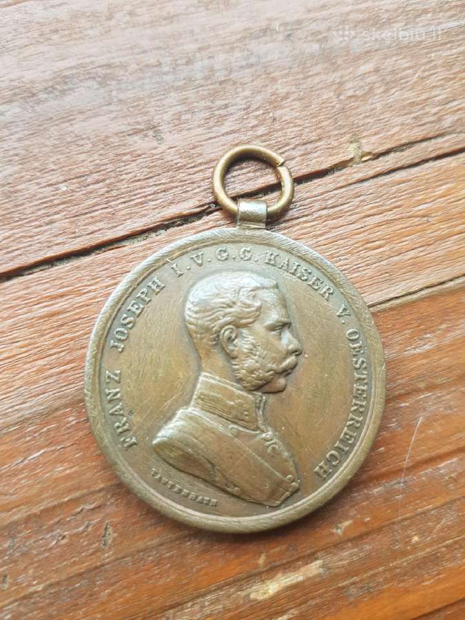 Medalis už drąsą. Austrijos-vengrijos Imperija.