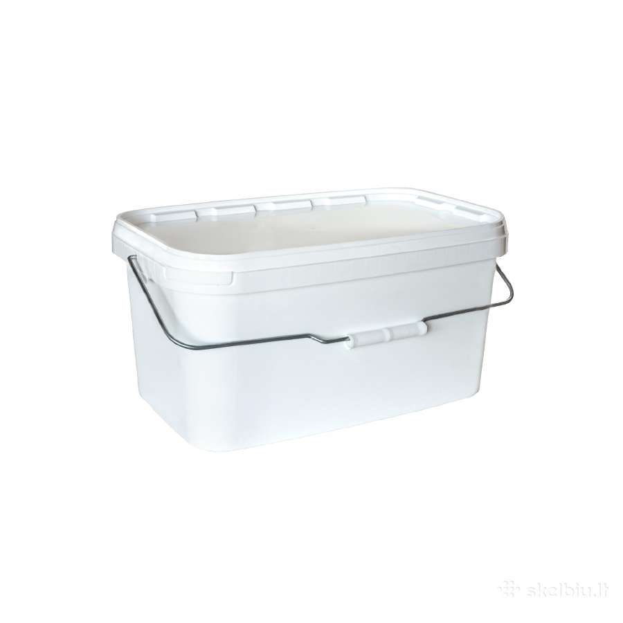 Maistiniai plastikiniai kibirai, kibirėliai medui - nuotraukos Nr. 9