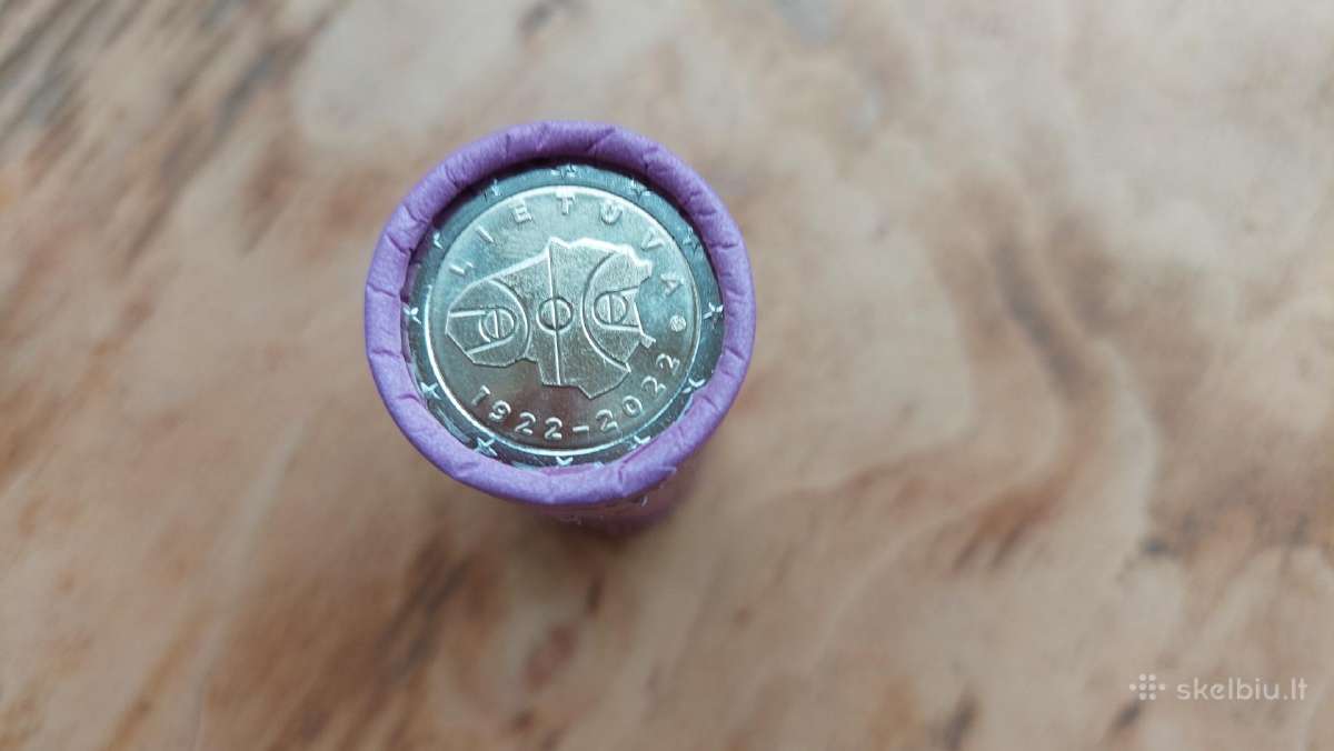 2022m.Lietuva 2 € „Lietuvos krepšinio 100-mečiui “ - nuotraukos Nr. 2