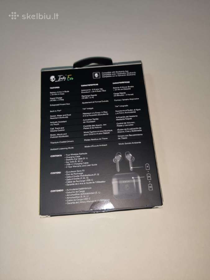 Bluetooth ausinės Skullcandy - nuotraukos Nr. 6