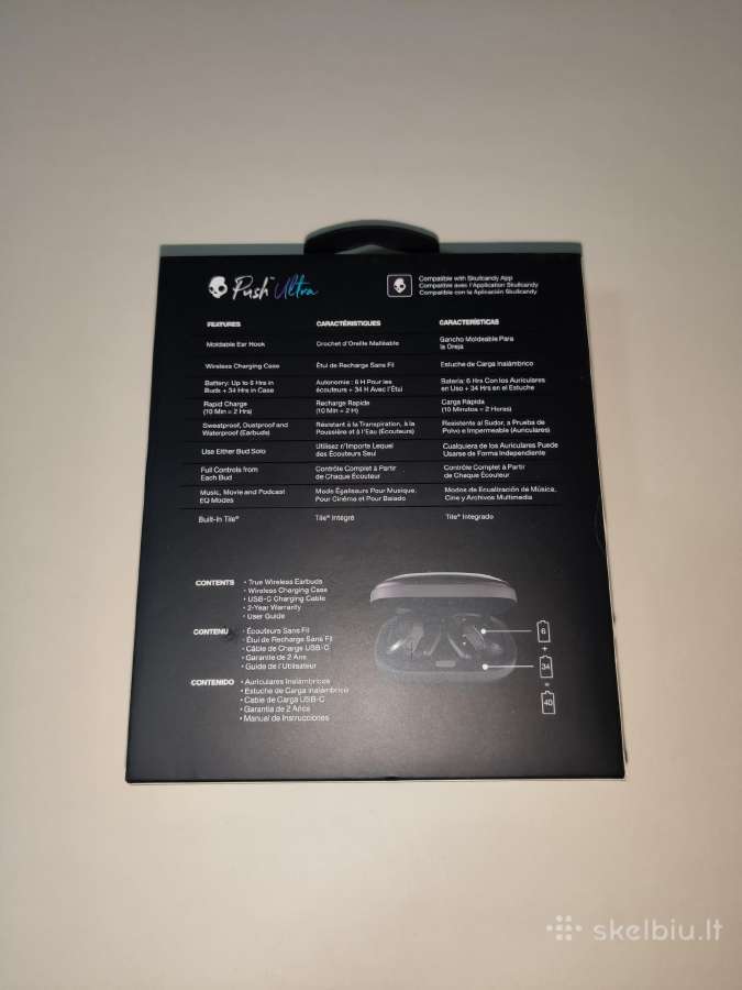 Bluetooth ausinės Skullcandy - nuotraukos Nr. 9