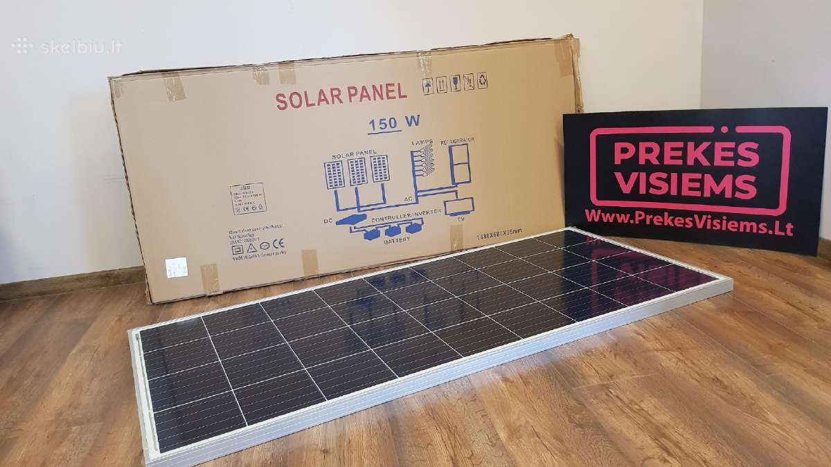 Saulės elektrinė moduliai panelės inverteriai vald - nuotraukos Nr. 6