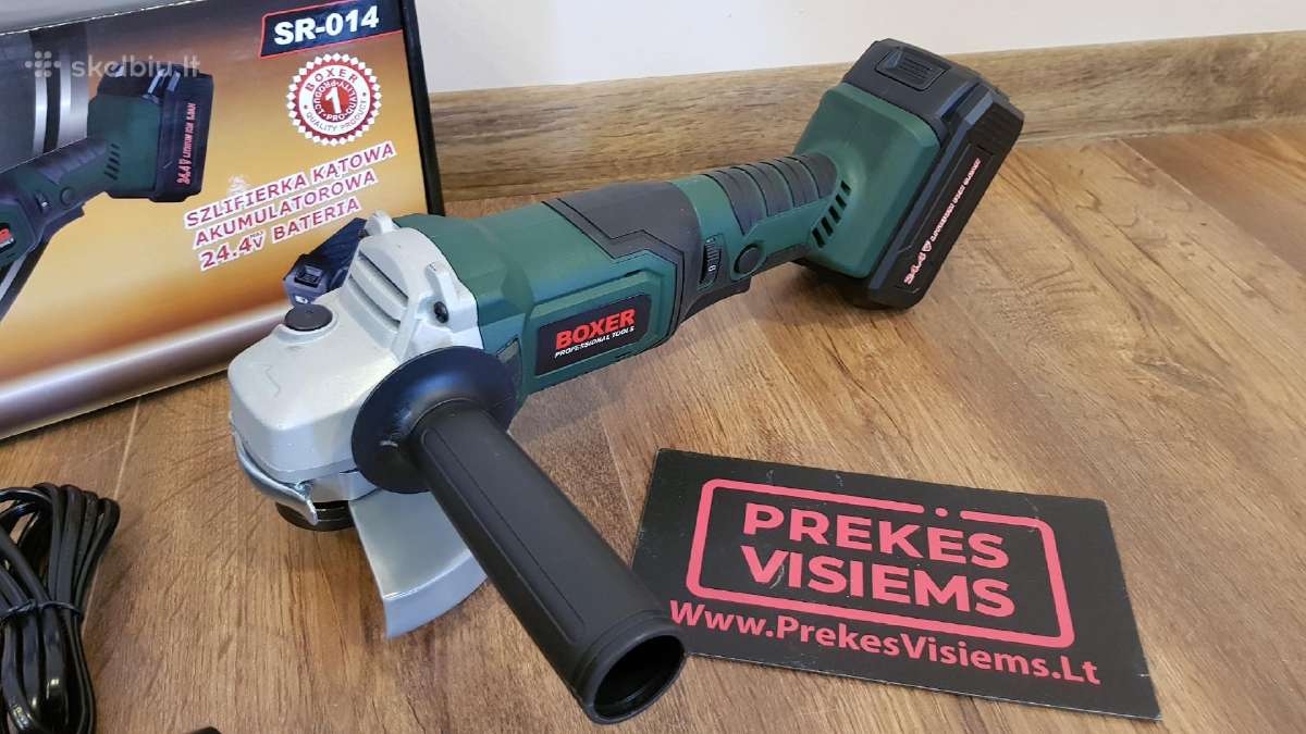 Pigiausiai Akumuliatorinis Kampinis Šlifuoklis 18v - nuotraukos Nr. 29
