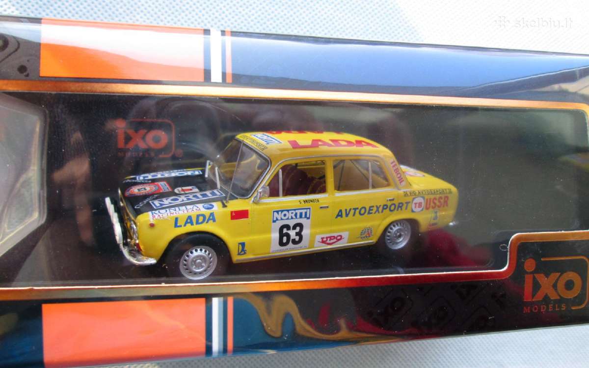 Ussr Lada 1300 #63 Rally 1000 Lakes 1975 Brundza