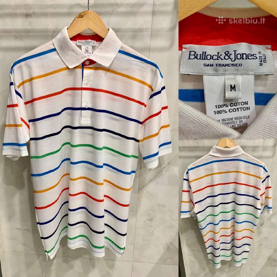 Itališki Bullock& Jones polo marškinėliai