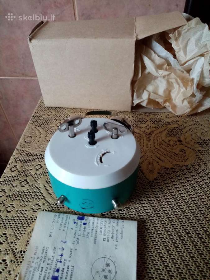 CcccCCCP Laikrodis Žadintuvas - Budilnikas.pilnai - nuotraukos Nr. 7