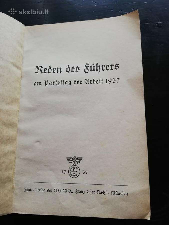 Ww2.vokietija.fiurerio kalbos 1937m - nuotraukos Nr. 2