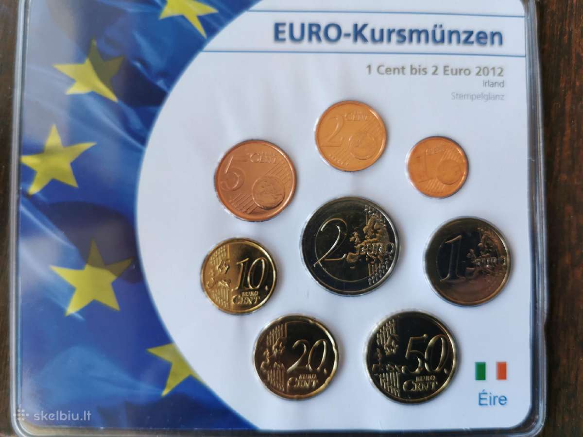 Airija 2012m Euro rinkinys - nuotraukos Nr. 2