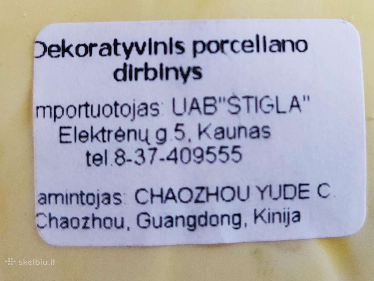 Porcelianinis dubenėlis. - nuotraukos Nr. 7