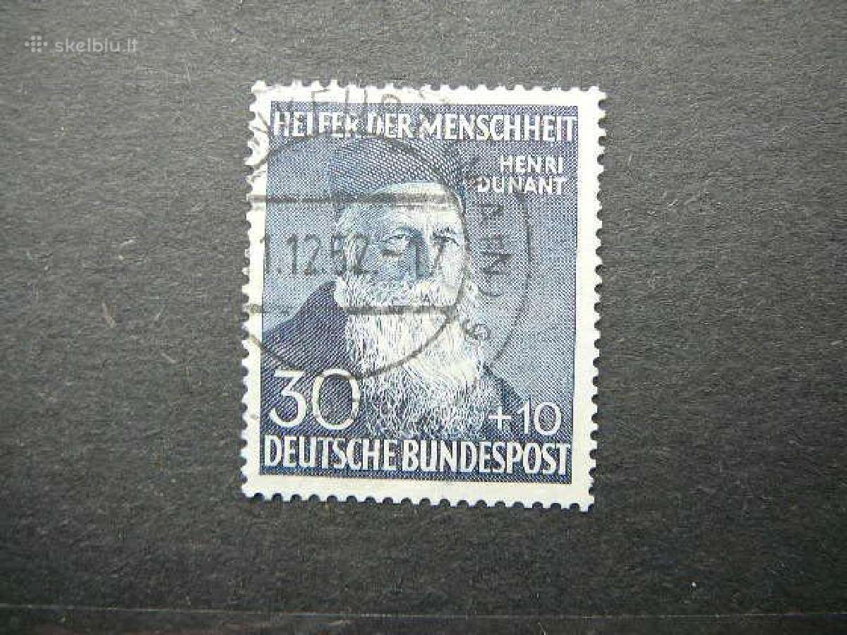 Nobelio pr. Raudonas Kryzius Vokietija 1952 vkt159
