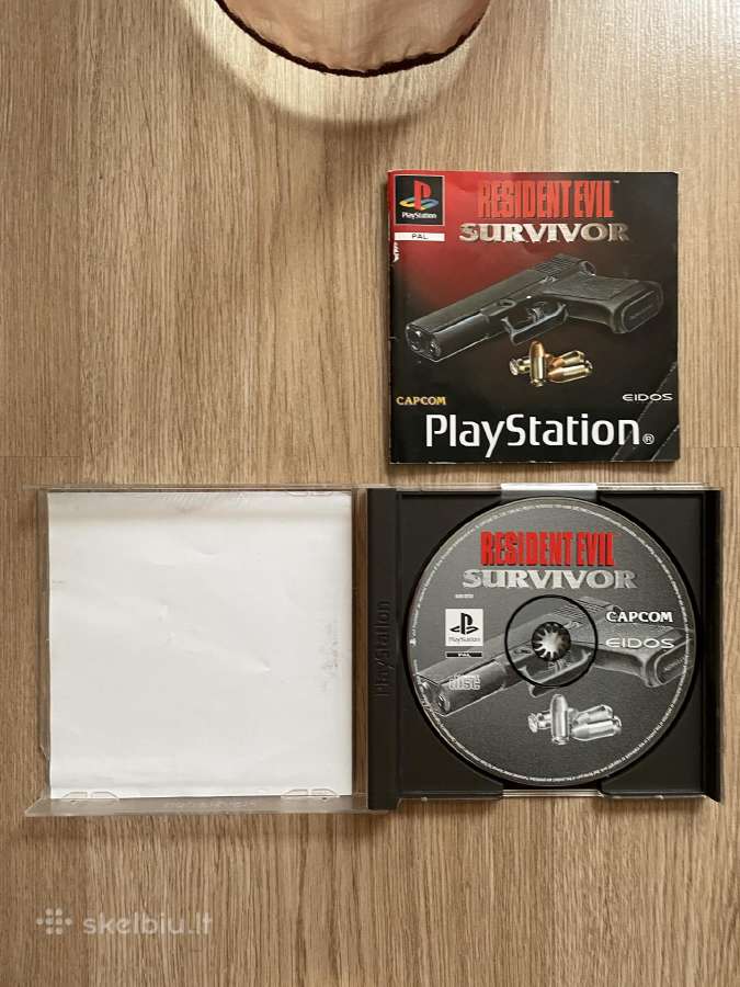 Resident evil survivor ps1, ps2, PS3 pal - nuotraukos Nr. 3