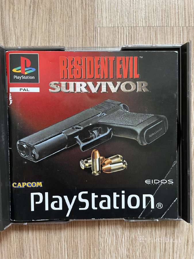 Resident evil survivor ps1, ps2, PS3 pal - nuotraukos Nr. 4