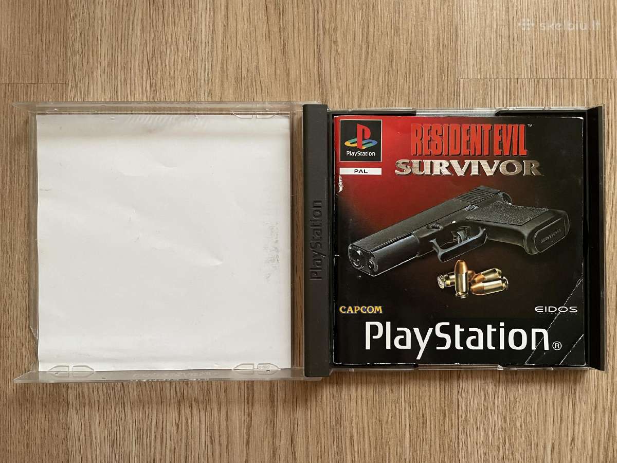 Resident evil survivor ps1, ps2, PS3 pal - nuotraukos Nr. 5