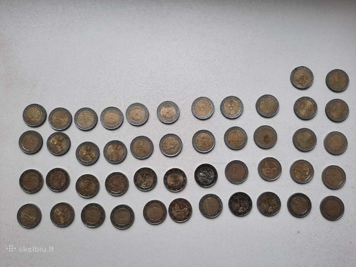 Proginės ir retesnės 2 eurų monetos - nuotraukos Nr. 2