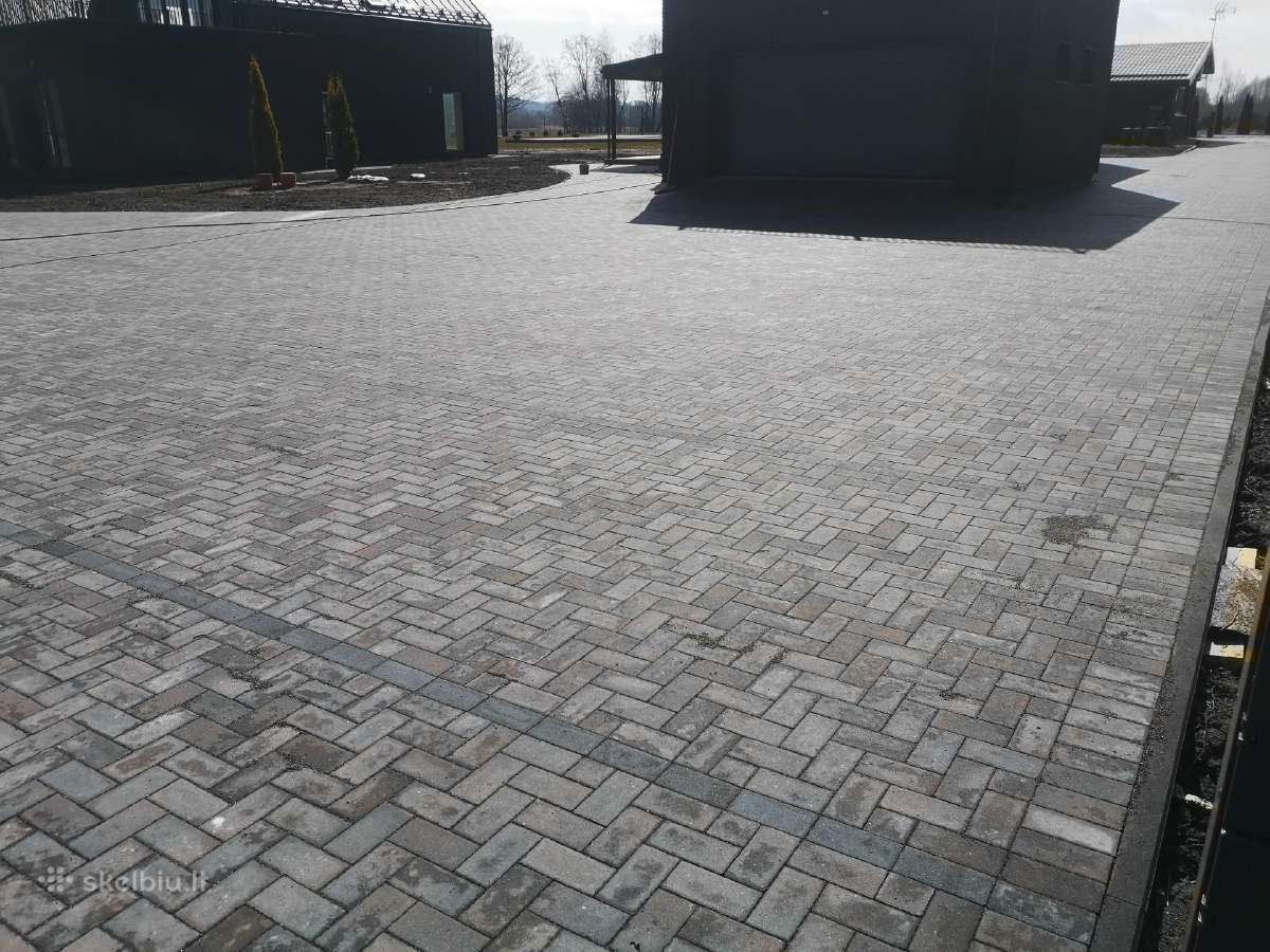 Trinkelių klojimas,pagrindų irengimas Kaune - nuotraukos Nr. 31