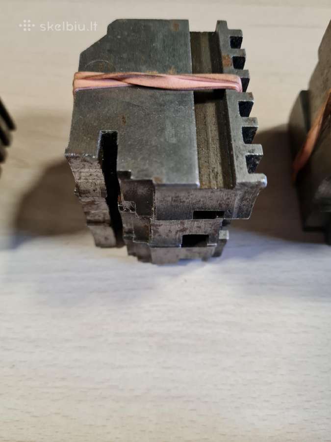 160 ir 250mm tekinimo staklių griebtuvo kumšteliai - nuotraukos Nr. 4