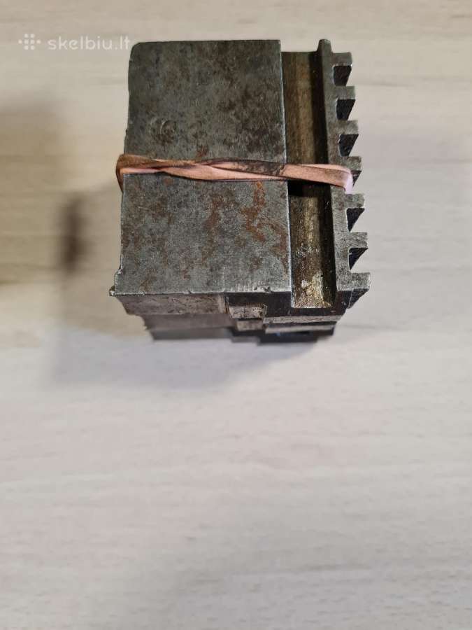 160 ir 250mm tekinimo staklių griebtuvo kumšteliai - nuotraukos Nr. 6