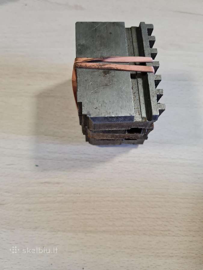 160 ir 250mm tekinimo staklių griebtuvo kumšteliai - nuotraukos Nr. 7