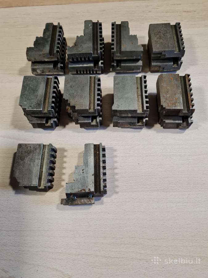 160 ir 250mm tekinimo staklių griebtuvo kumšteliai - nuotraukos Nr. 10
