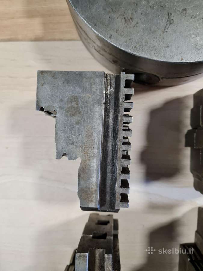 160 ir 250mm tekinimo staklių griebtuvo kumšteliai - nuotraukos Nr. 12