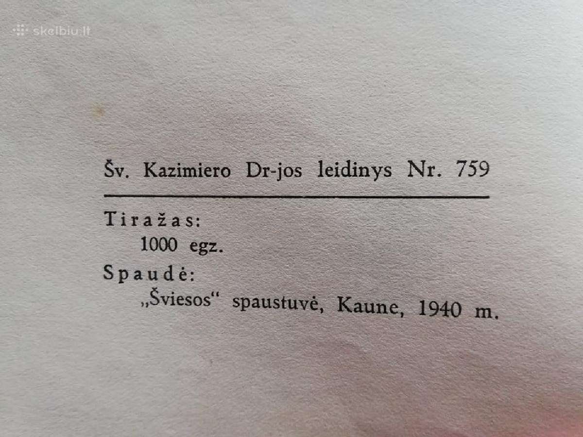 Vilniaus meno paminklai.1940m - nuotraukos Nr. 2