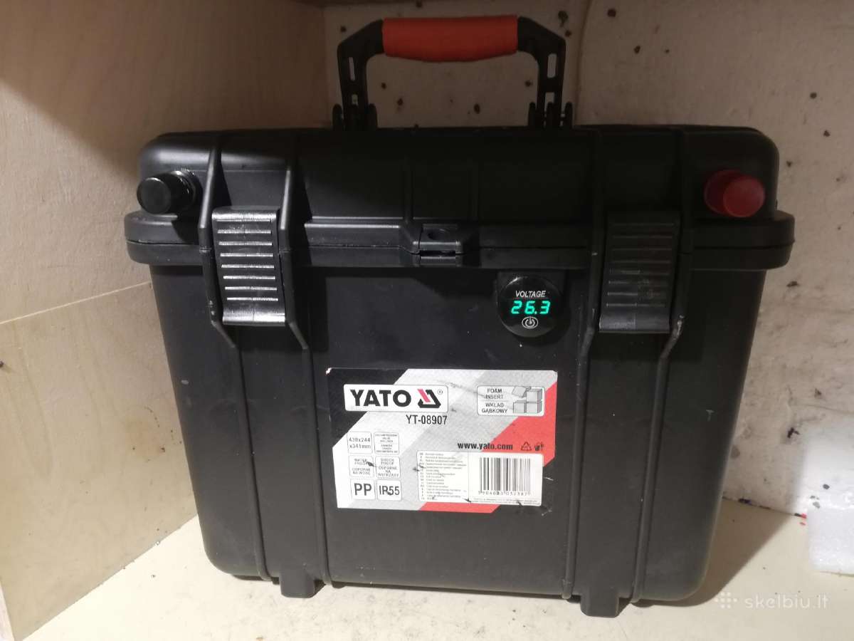 Valties el.variklio 12v-48v Lifepo4 akumuliatorius - nuotraukos Nr. 31