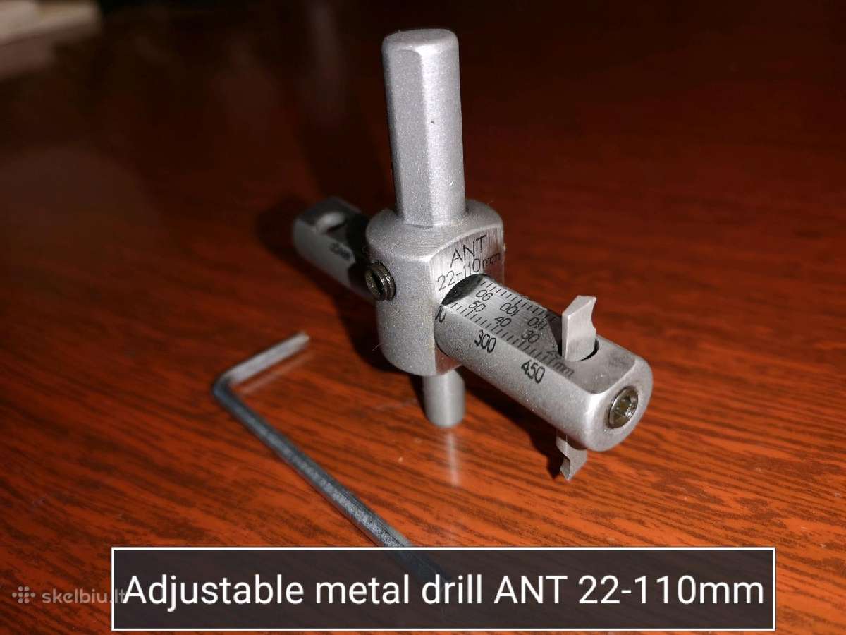 Reguliuojamas metalinis grąžtas Ant22-110mm geriau - Skelbiu.lt
