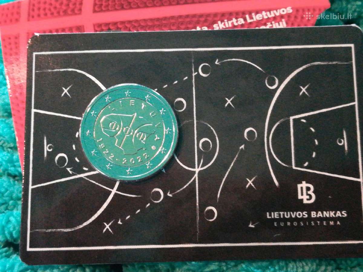 2 € Lietuvos krepšinio 100-mečiui - nuotraukos Nr. 3