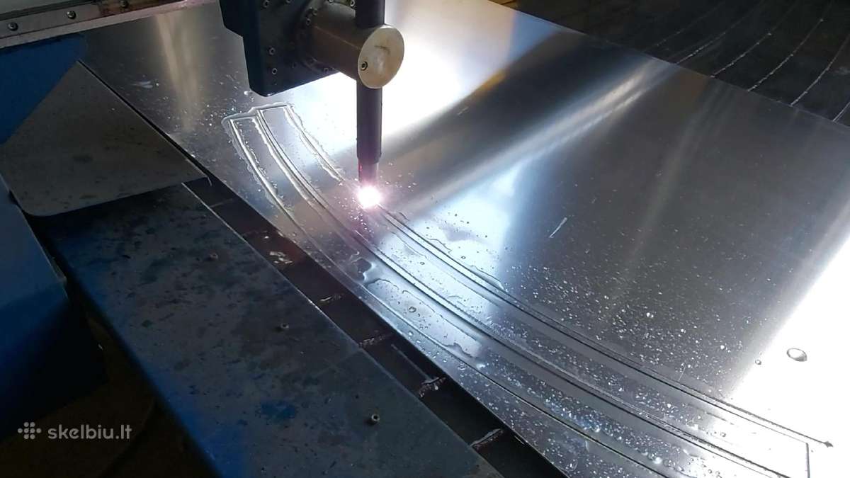 CNC metalo pjovimas plazma - nuotraukos Nr. 7