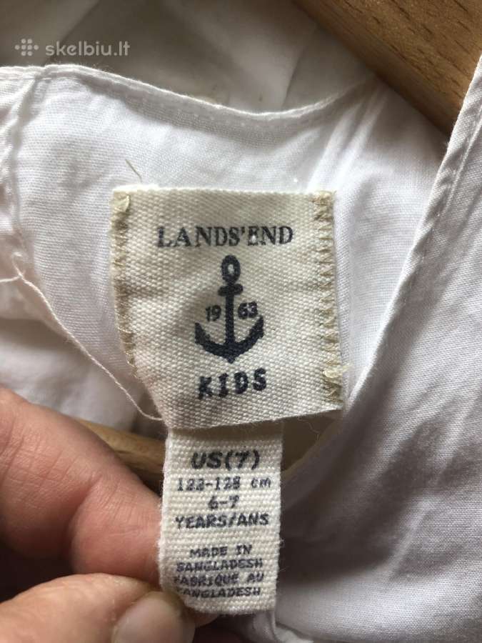 Balta su mėlynu Landsend vasarinė suknelė - nuotraukos Nr. 7