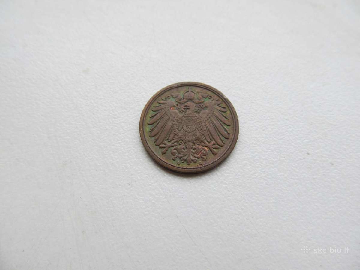 1 pfennig , Vokietija , 1898 - nuotraukos Nr. 2