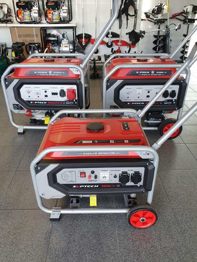Benzininis generatorius Suptech
