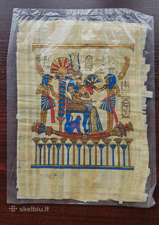 Egipto papirusai - nuotraukos Nr. 8