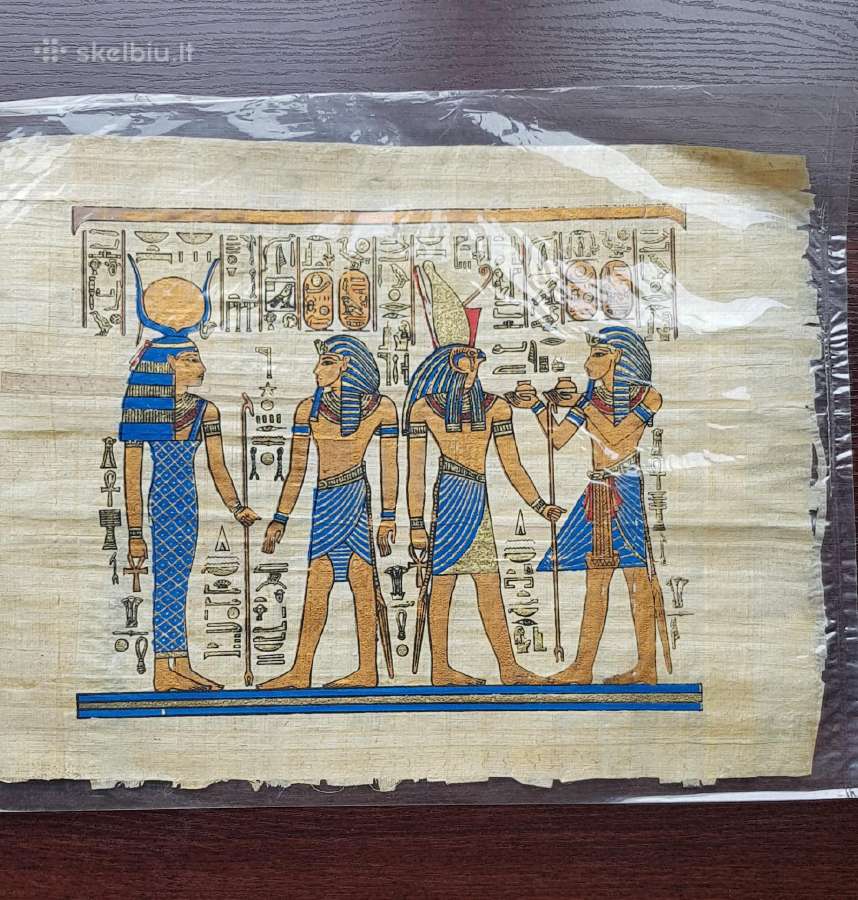 Egipto papirusai - nuotraukos Nr. 10