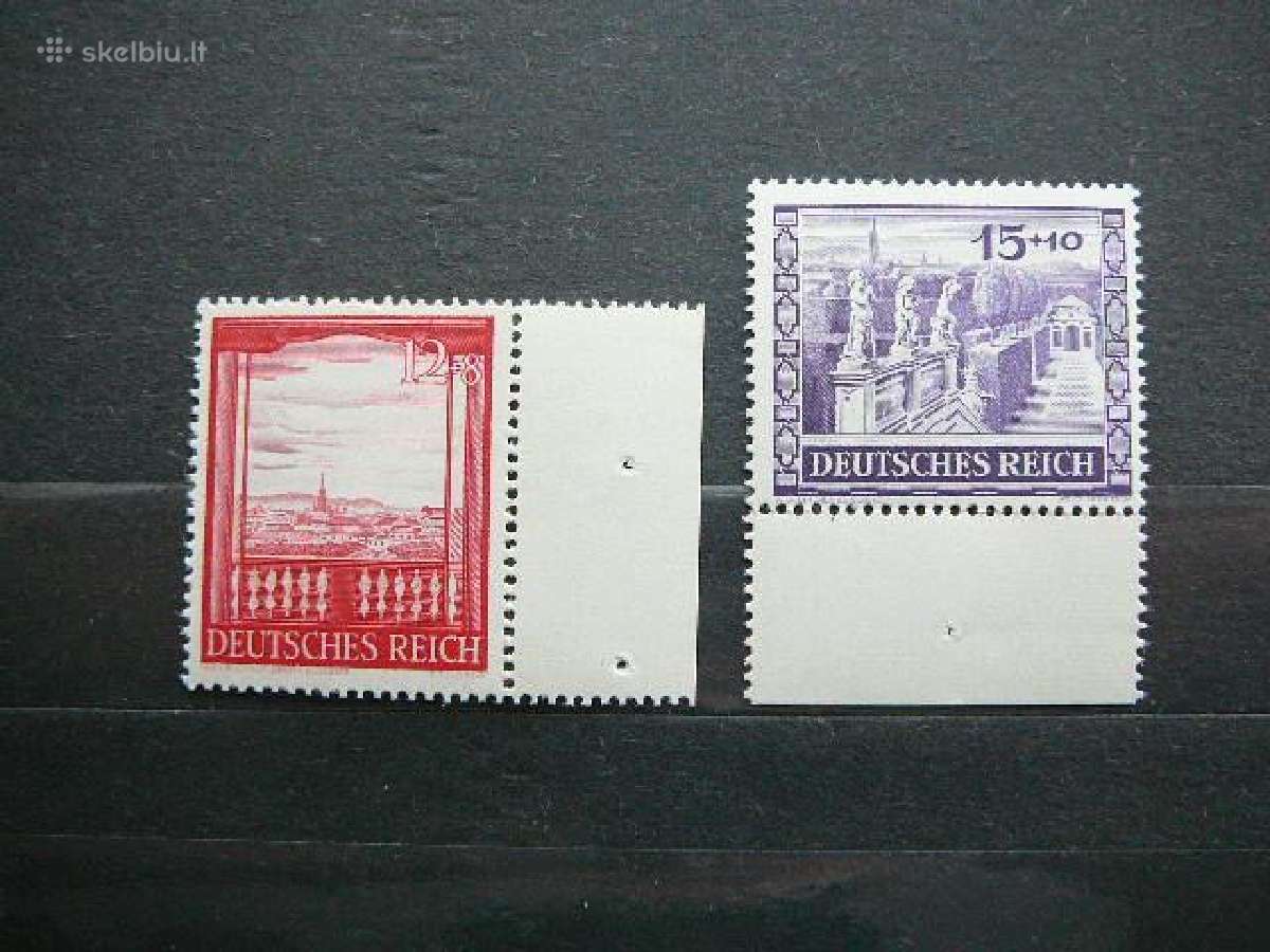 Architektura Vokietija 1941 Mnh vkt804/5sm