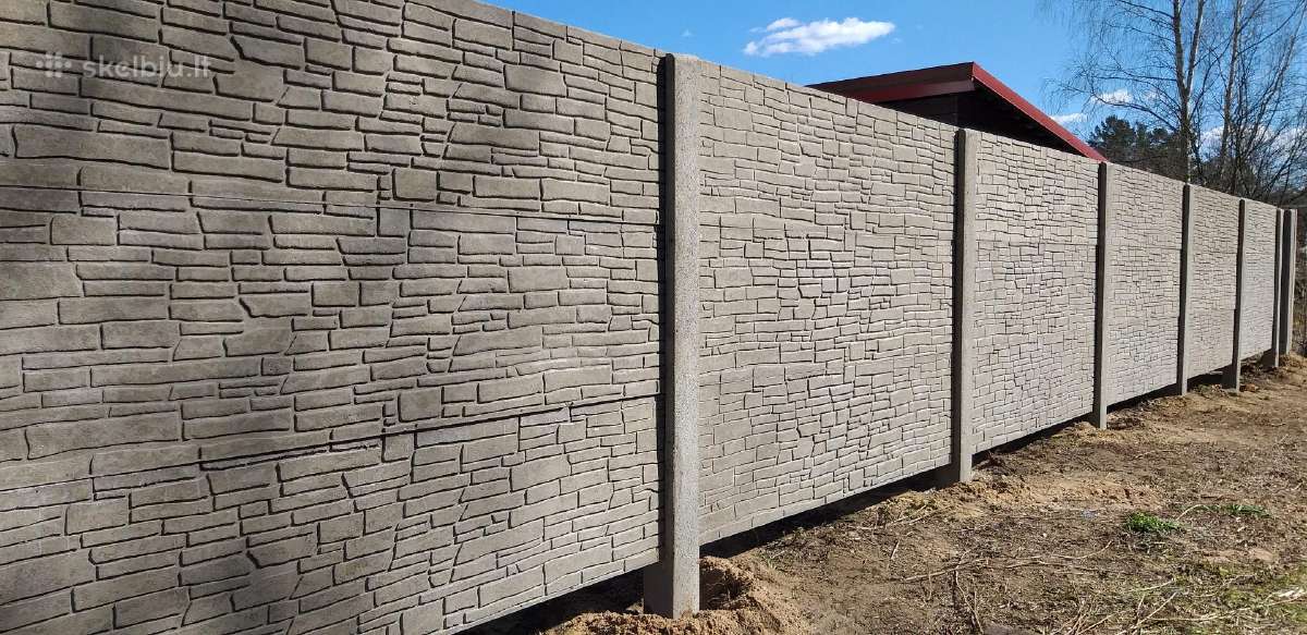 Tvoros betonines dvipuses ir vienpuses - nuotraukos Nr. 20