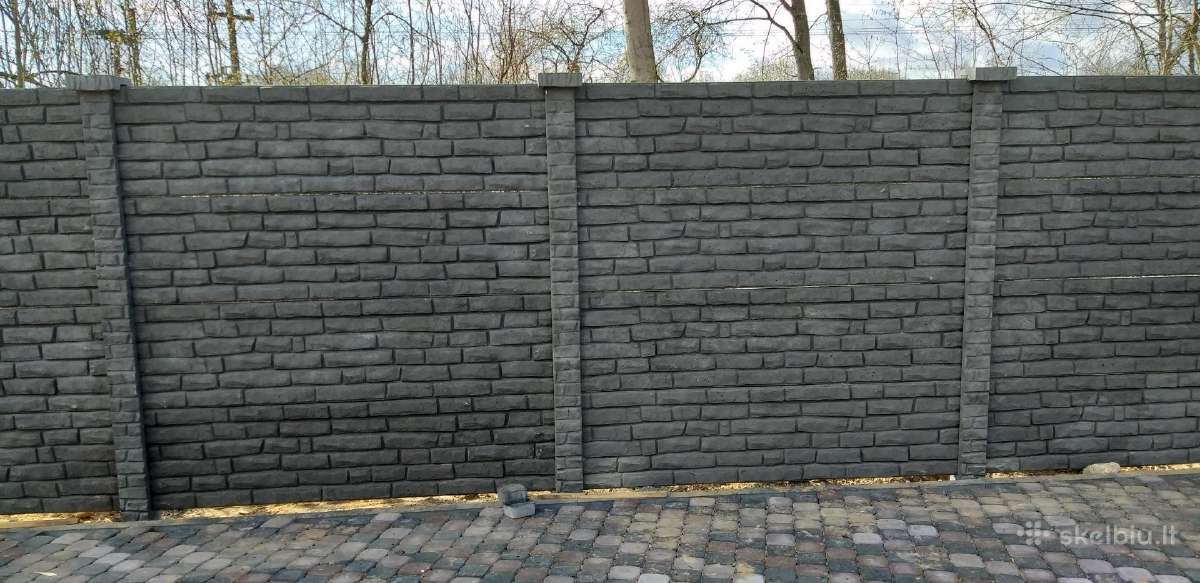 Tvoros betonines dvipuses ir vienpuses - nuotraukos Nr. 21
