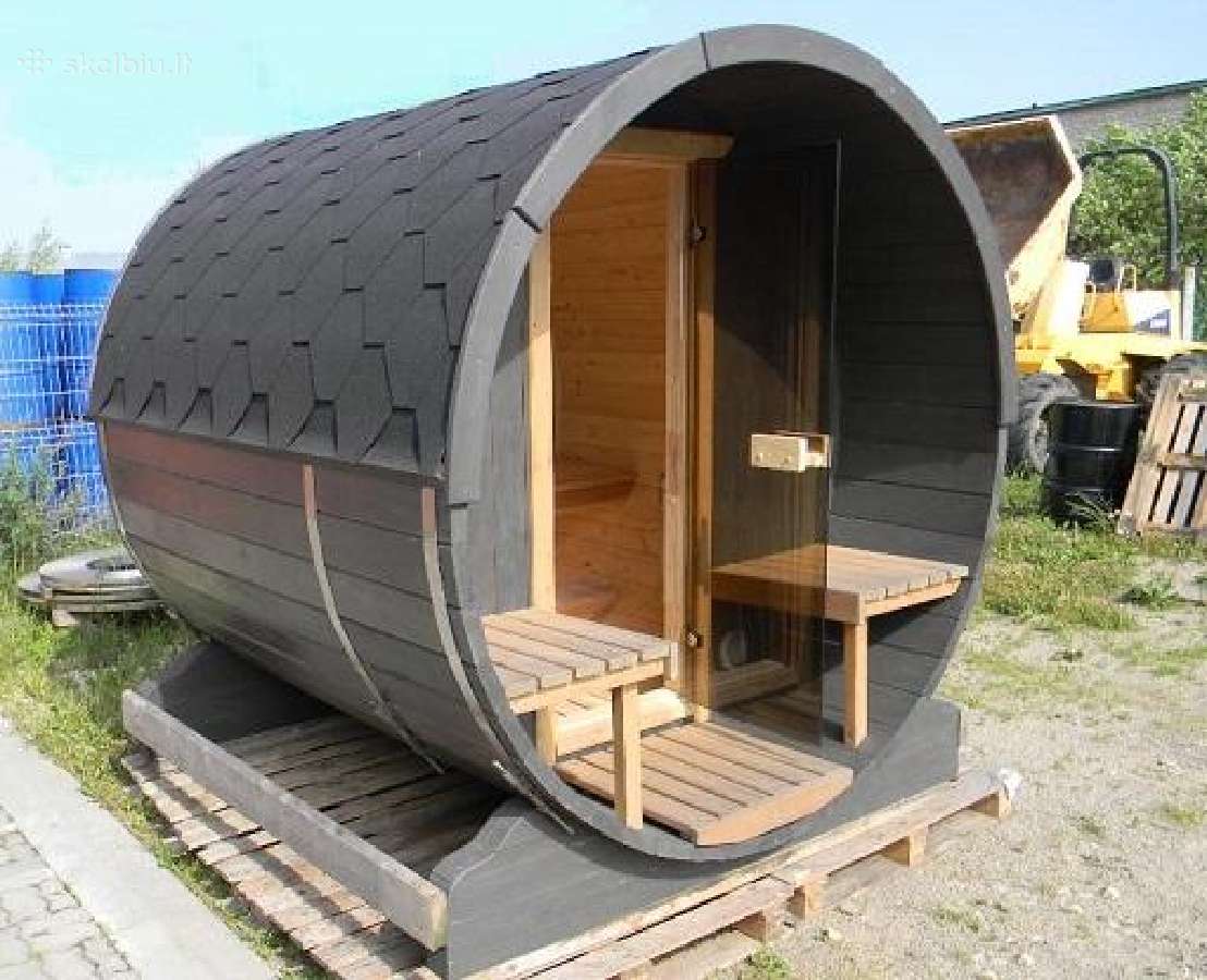 Kempingo namelis, Camping houses, karkasine pirtis - nuotraukos Nr. 9