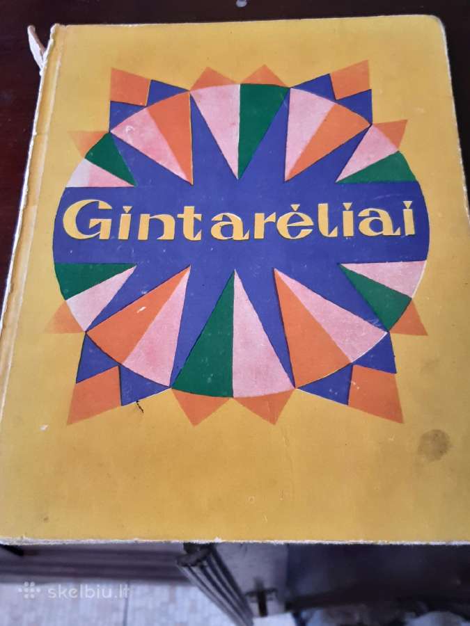 "Gintarėliai" 1969 m. K.kubilinsko knygelė vaikams