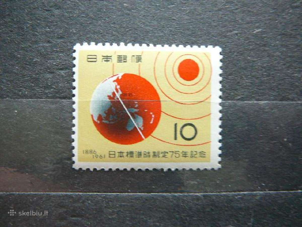 Kosmosas Planetos Japonija 1961 Mnh jp771s