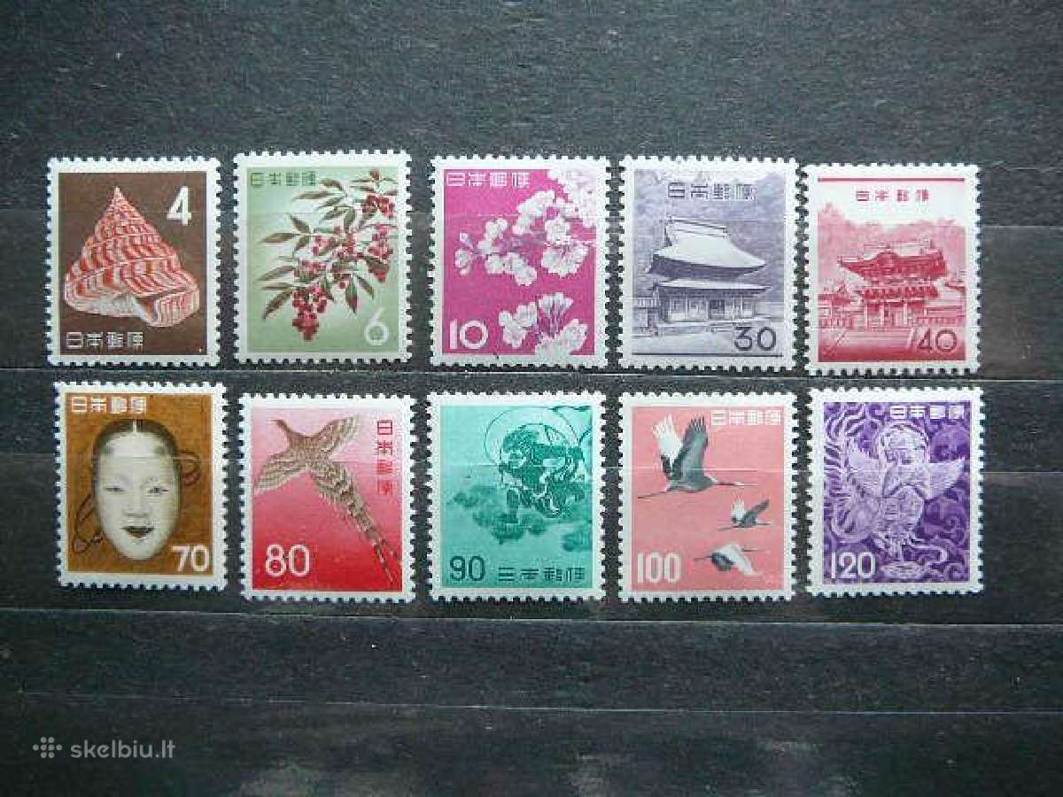Standartai Japonija 1961 Mnh jp756s