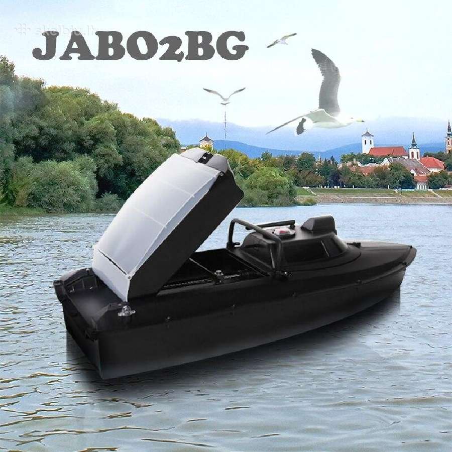 Pašarų gabenimo laivelis Jabo 2bg echolotas GPS - nuotraukos Nr. 3