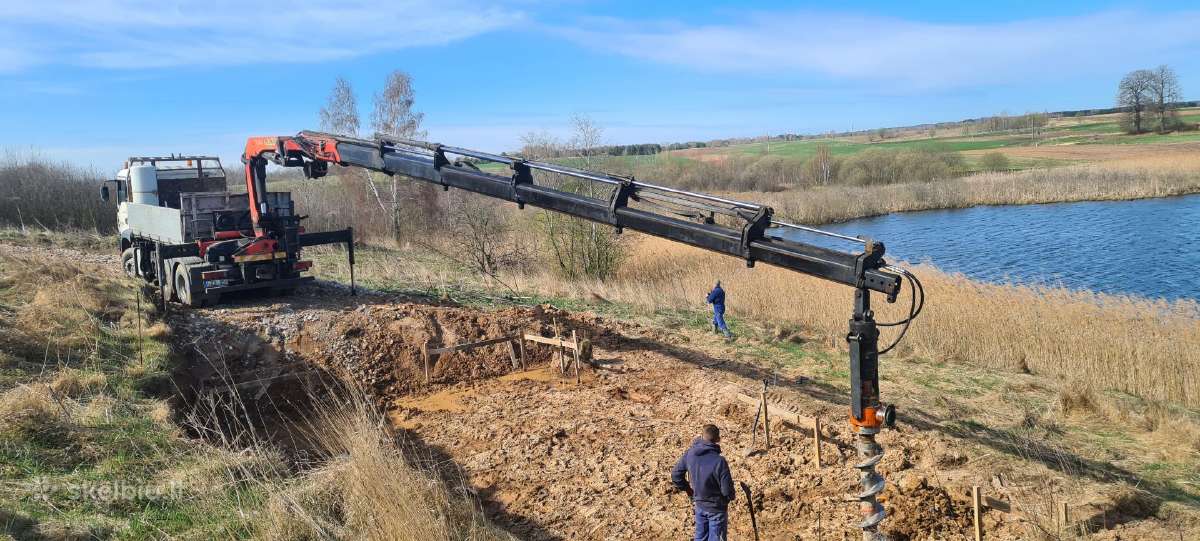 Cfa poliai, poliiu gręžimas betono siurblio nuoma - nuotraukos Nr. 4