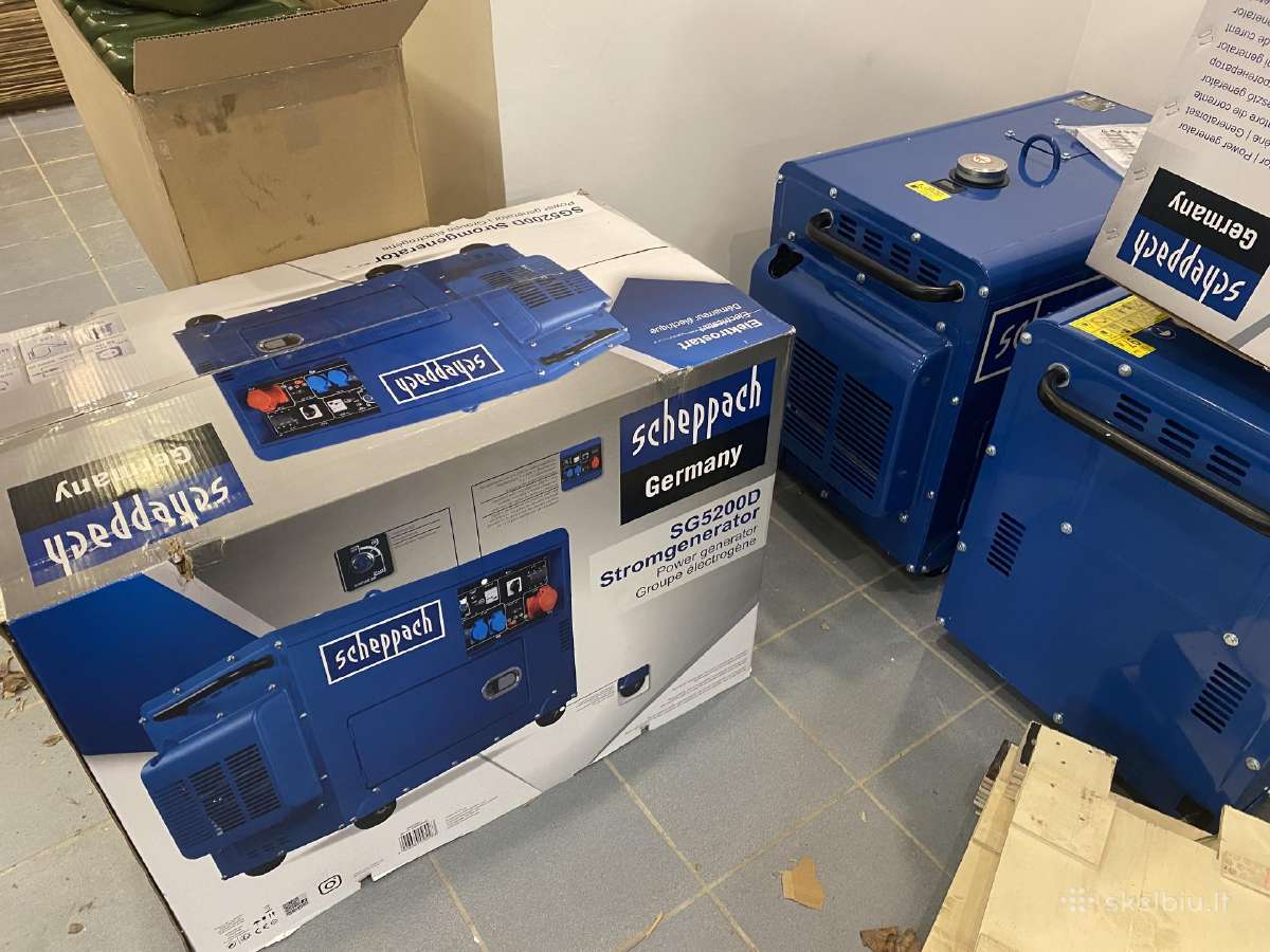 Daewoo Gda 3500e 3.2kw Avr elektros generatorius - nuotraukos Nr. 5