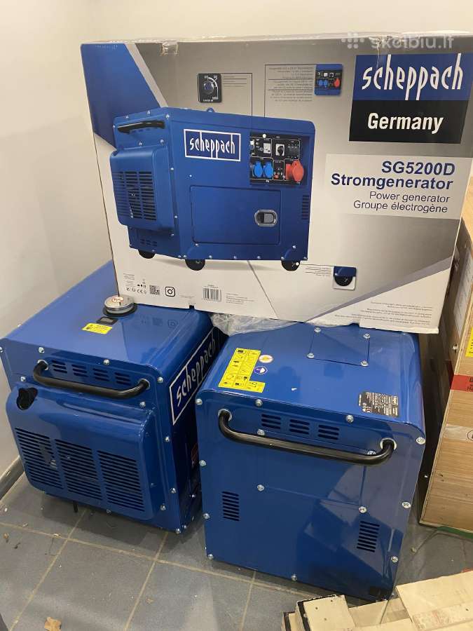 Daewoo Gda 3500e 3.2kw Avr elektros generatorius - nuotraukos Nr. 7