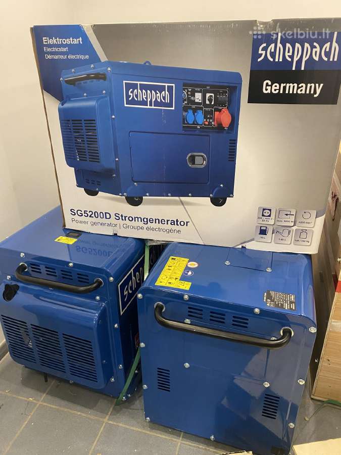 Daewoo Gda 3500e 3.2kw Avr elektros generatorius - nuotraukos Nr. 8