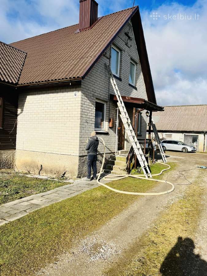 Sienų bei stogo perdangos šiltinimas - nuotraukos Nr. 11