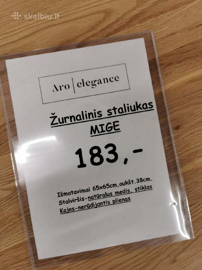 Staliukas Mige iš ekspozicijos - nuotraukos Nr. 3