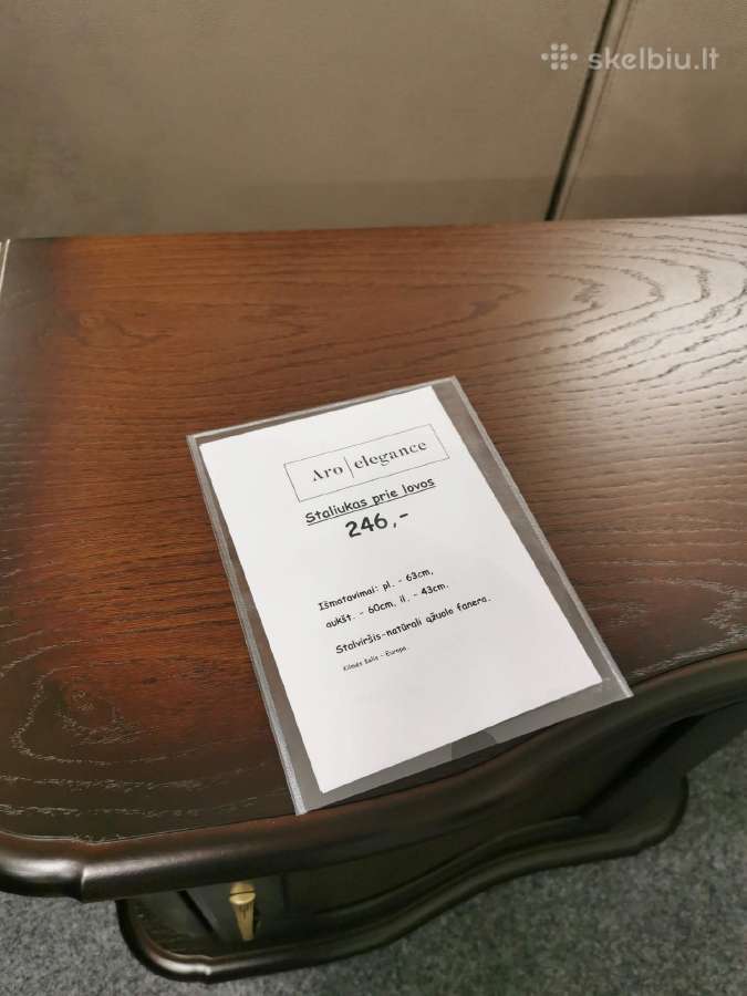 Naktinis staliukas Vinci iš ekspozicijos - nuotraukos Nr. 4